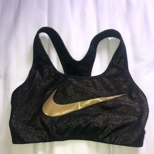 Women’s Nike Small Gold Sports Bra